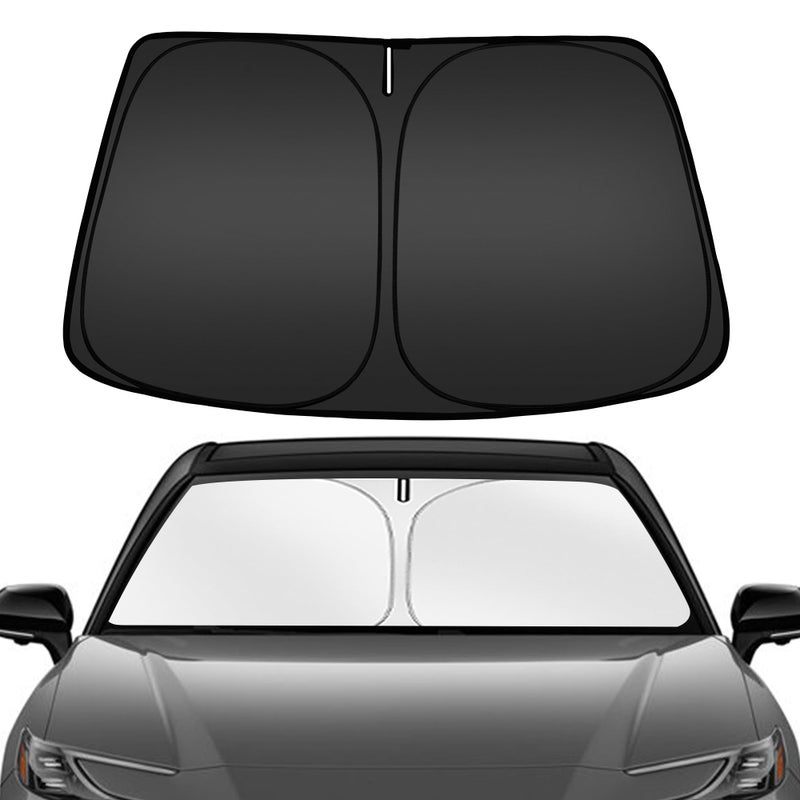 ARISMOTOR Windshield Sun Shade for Toyota Camry 2025  Custom Fit Foldable Front Window Sunshade Sun Visor Protector  Block UV Rays Keep Your Car Cooler - Image 1